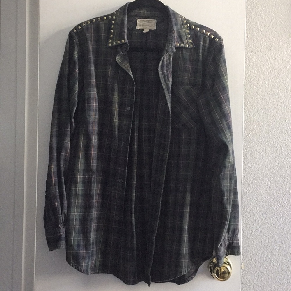 CURRENT/ELLIOTT: The Prep School Shirt with Studs